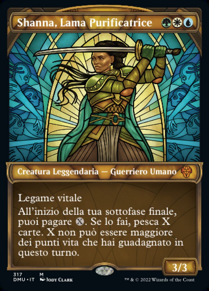 Shanna, Lama Purificatrice