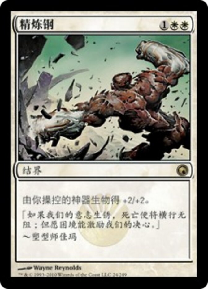 精炼钢