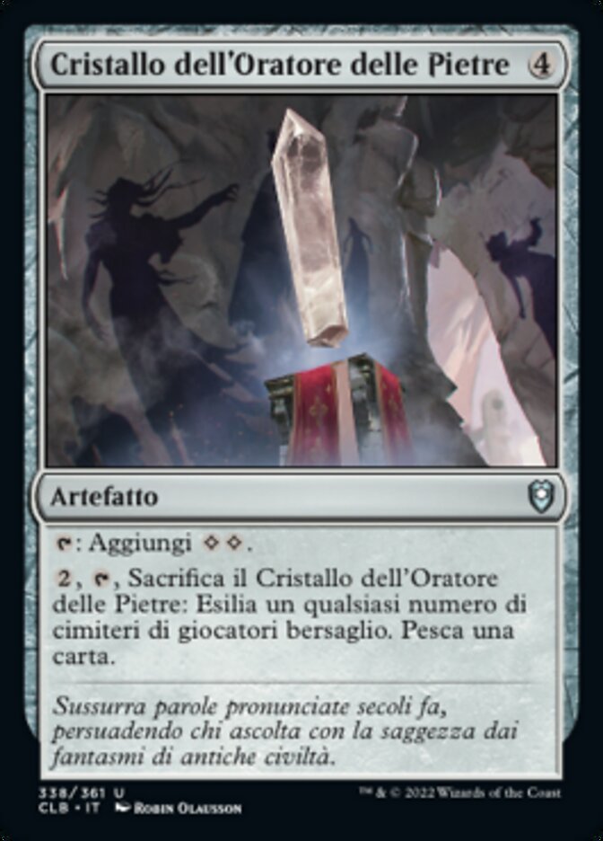 Cristallo dell'Oratore delle Pietre