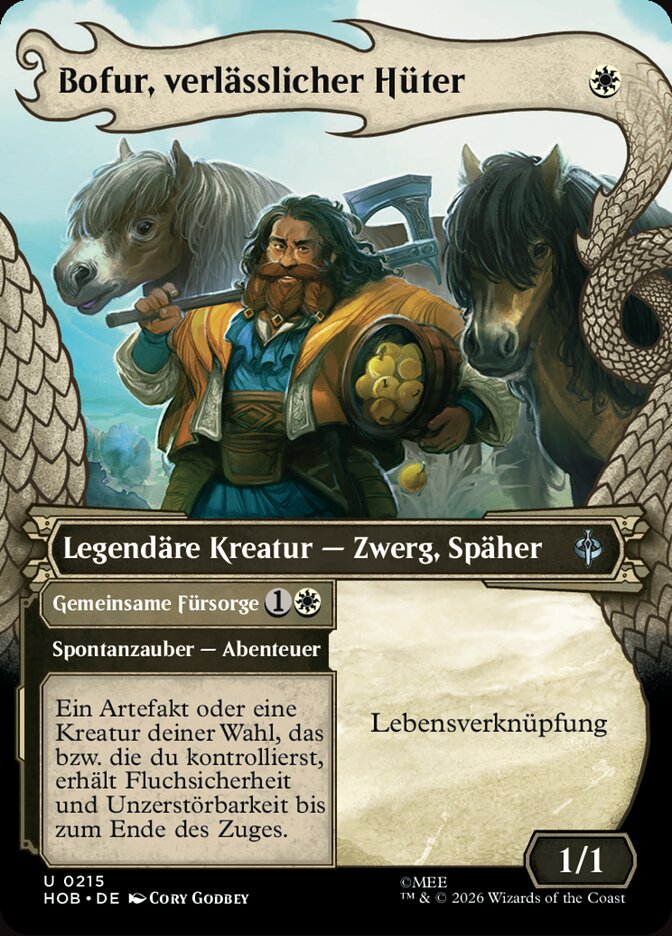 Bofur, Reliable Guardian // Concerted Care