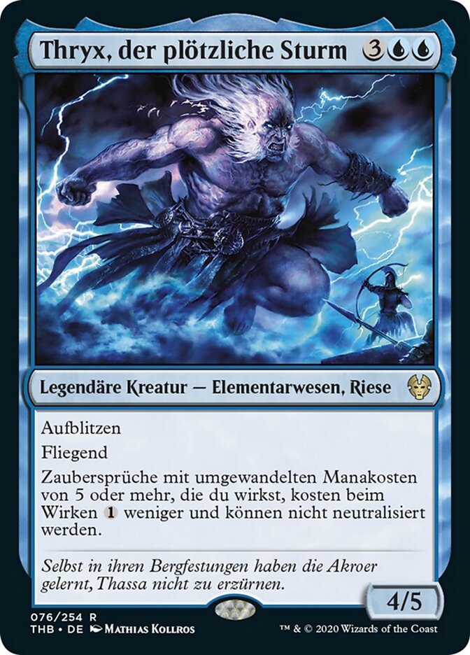 Thryx, der plötzliche Sturm
