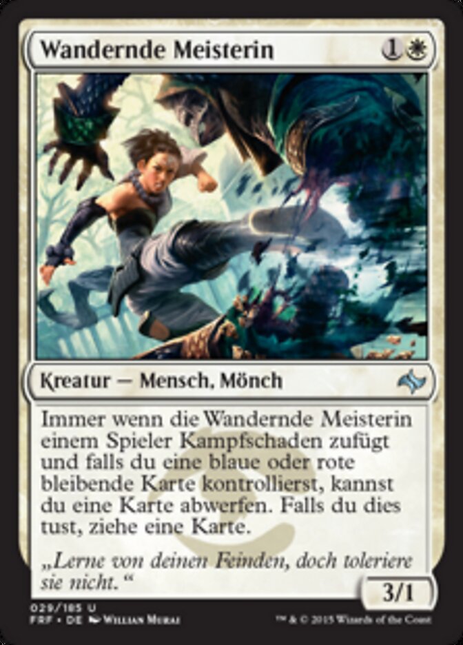 Wandernde Meisterin
