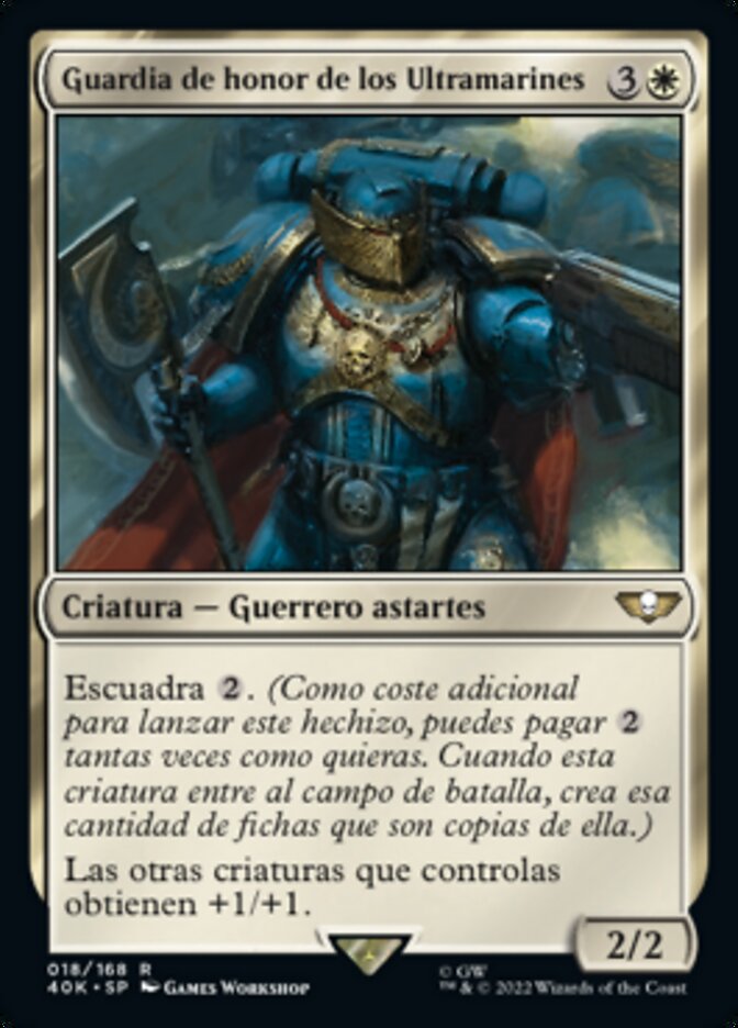 Guardia de honor de los Ultramarines