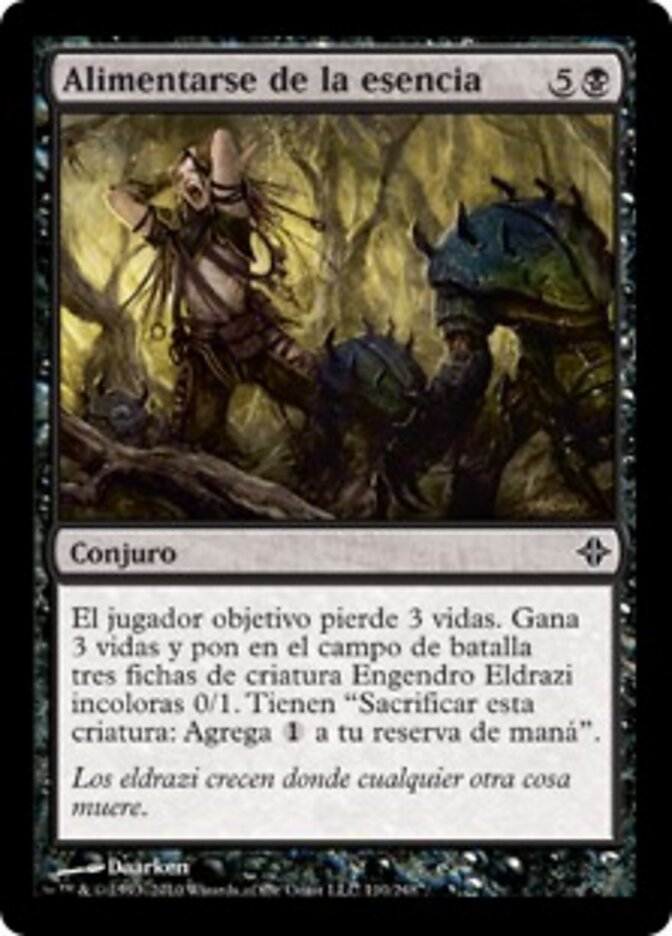 Alimentarse de la esencia