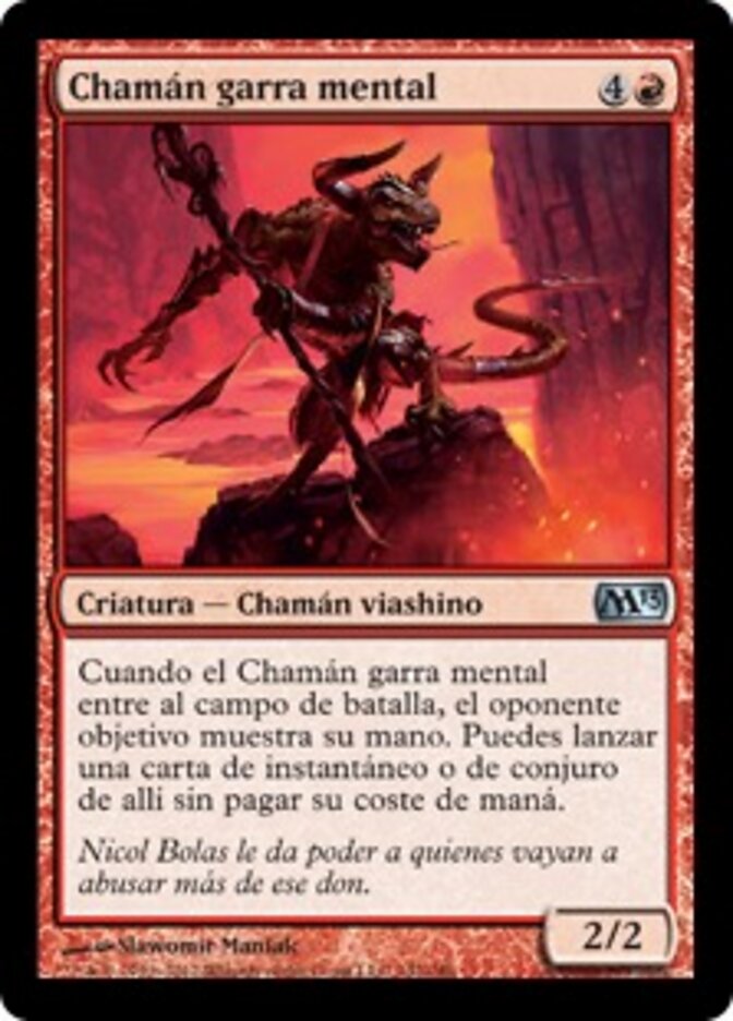 Chamán garra mental