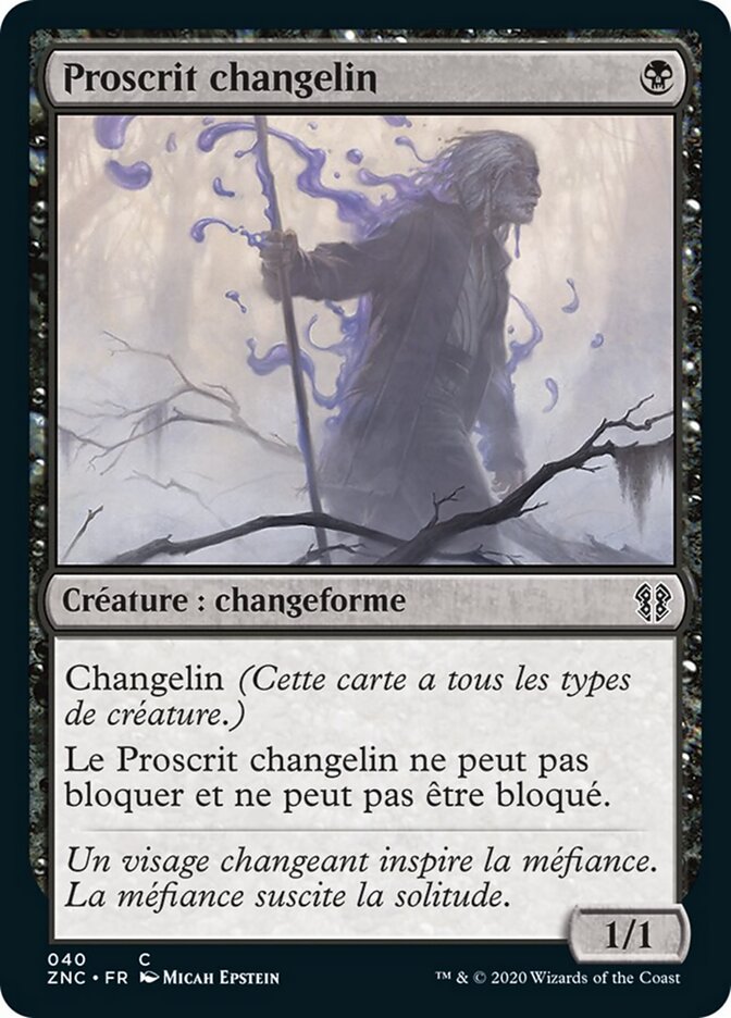 Proscrit changelin