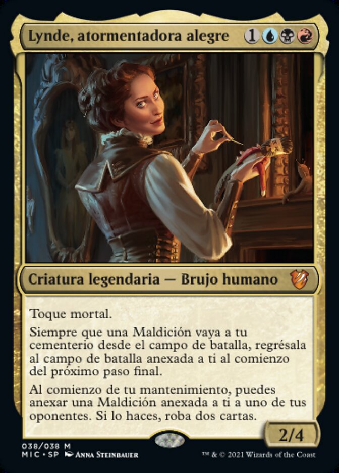 Lynde, atormentadora alegre