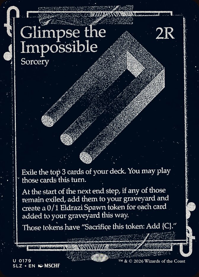 Glimpse the Impossible