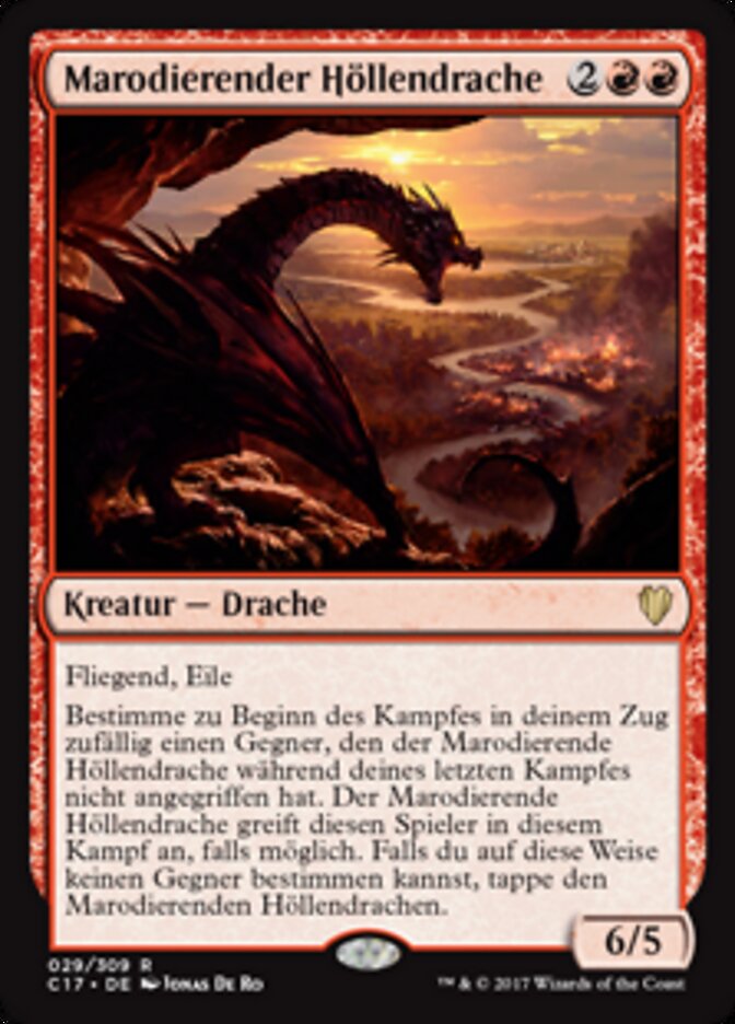 Marodierender Höllendrache