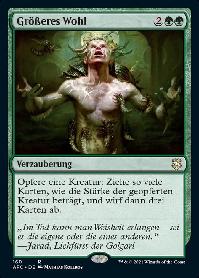 Größeres Wohl