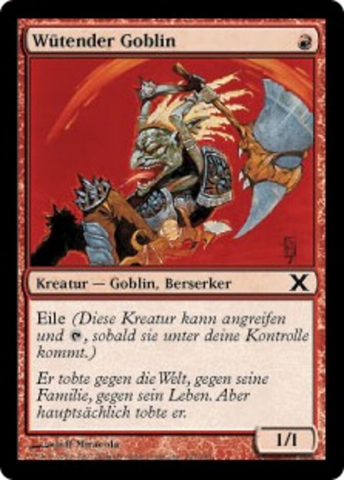 Wütender Goblin