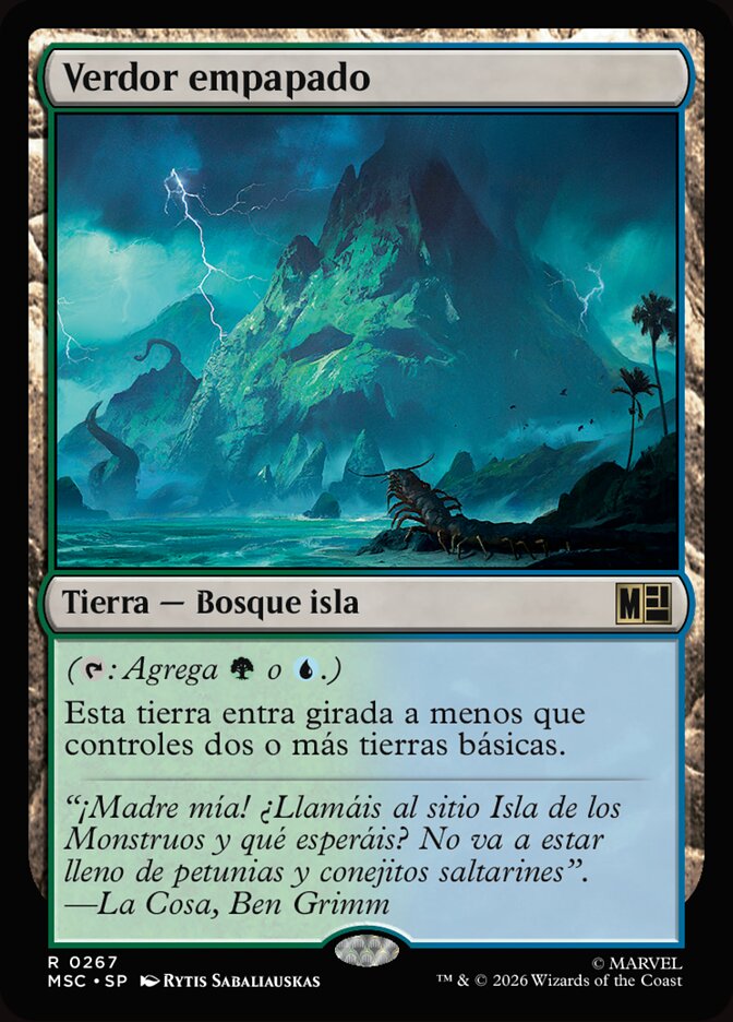 Verdor empapado