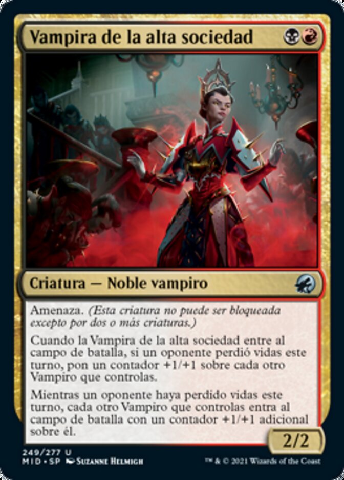 Vampira de la alta sociedad