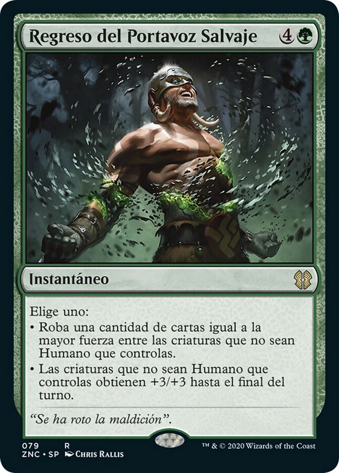 Regreso del Portavoz Salvaje