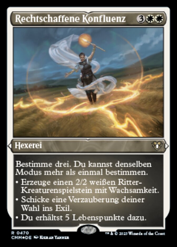 Rechtschaffene Konfluenz