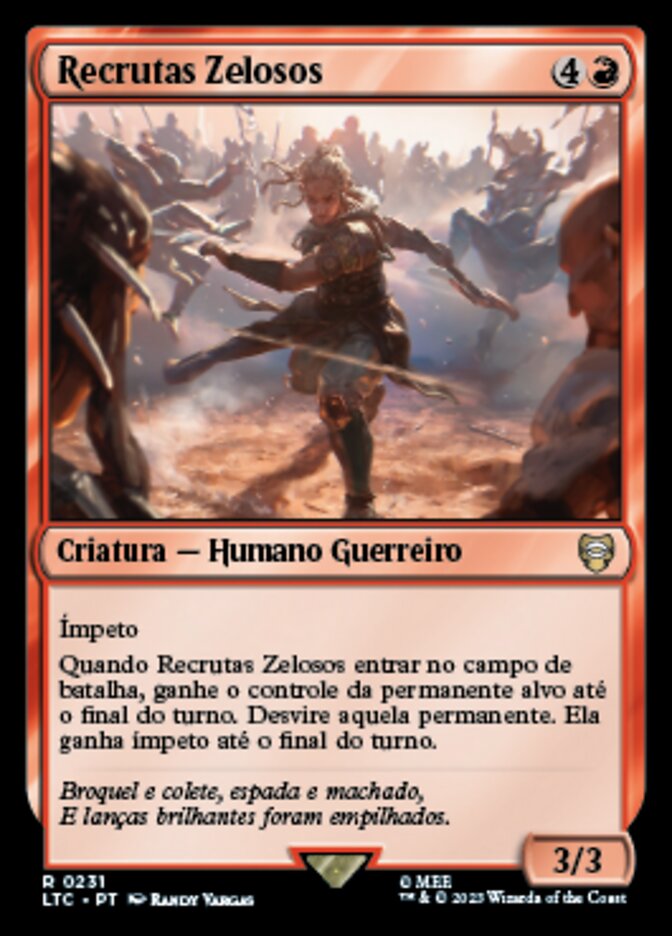 Recrutas Zelosos