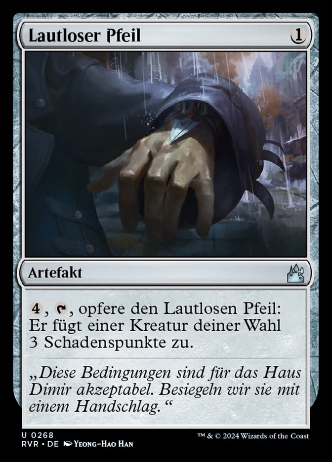 Lautloser Pfeil