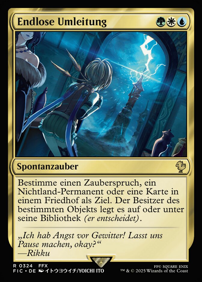 Endlose Umleitung