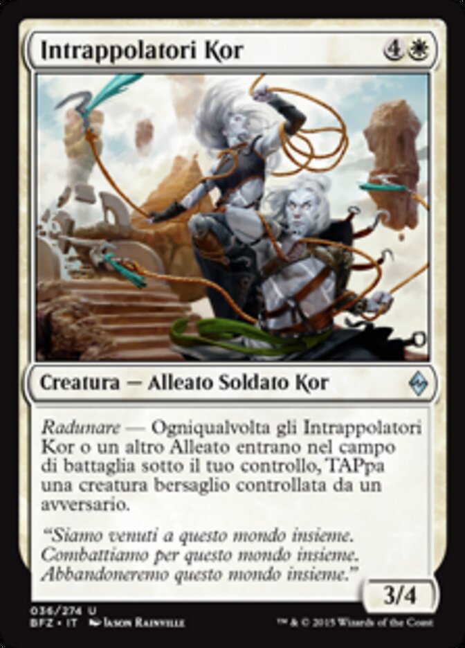Intrappolatori Kor