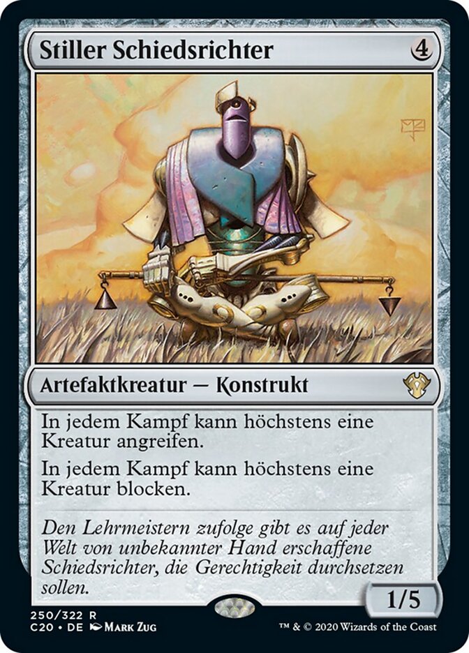 Stiller Schiedsrichter