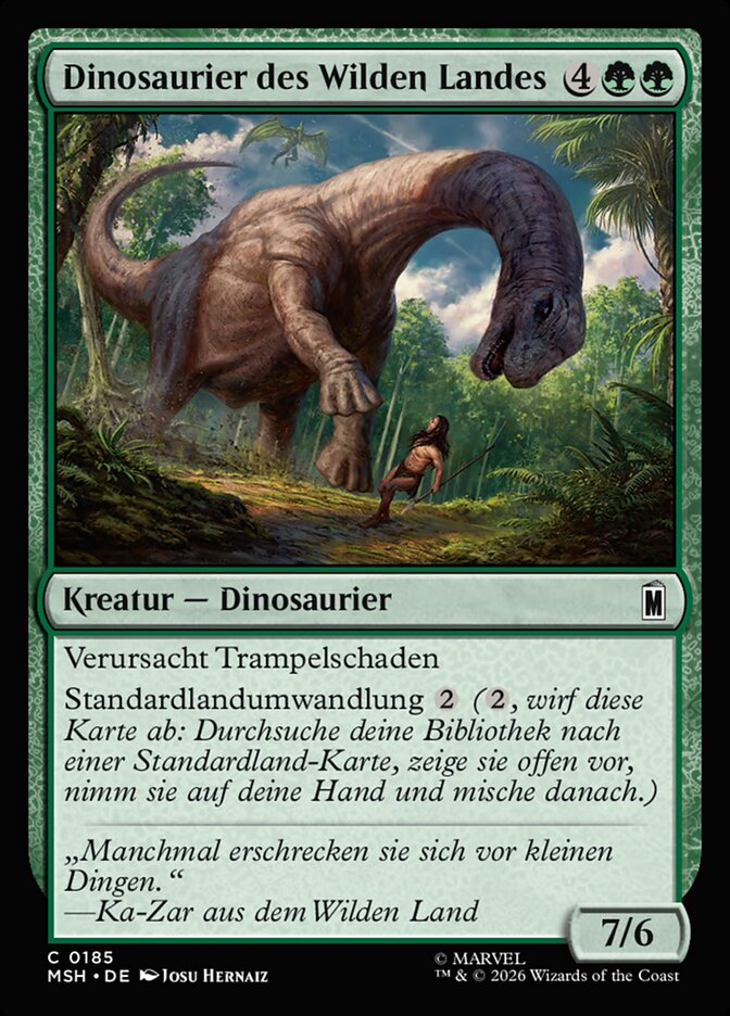 Dinosaurier des Wilden Landes