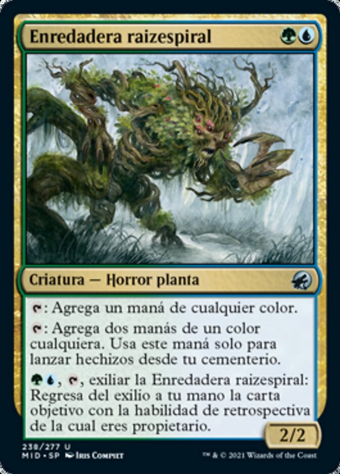 Enredadera raizespiral