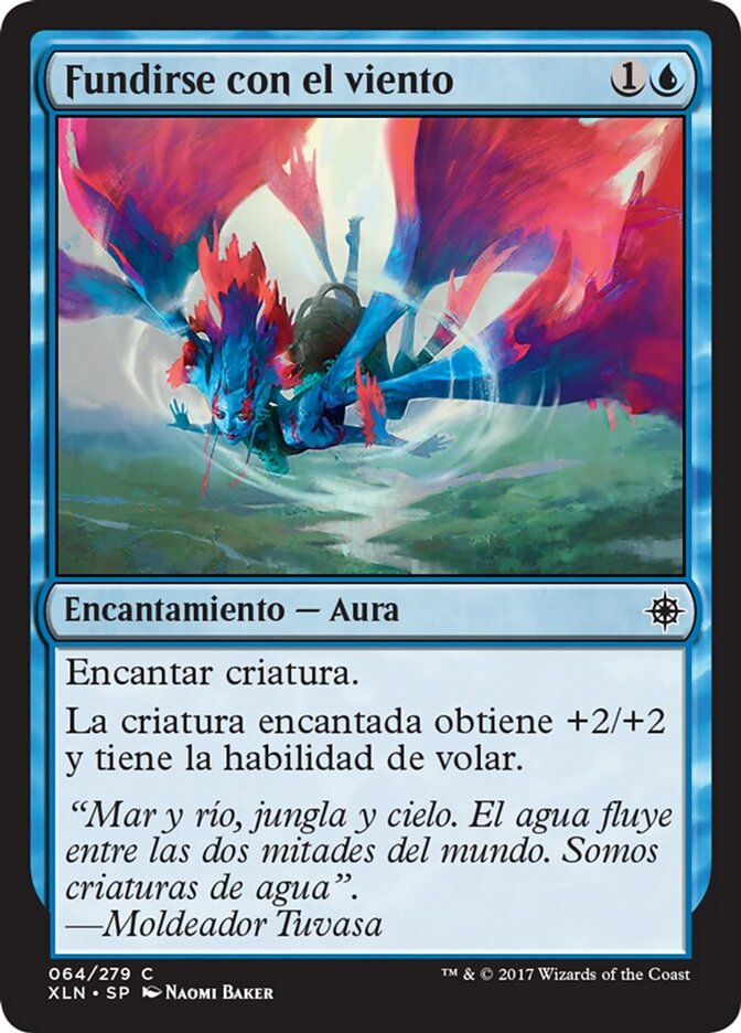 Fundirse con el viento