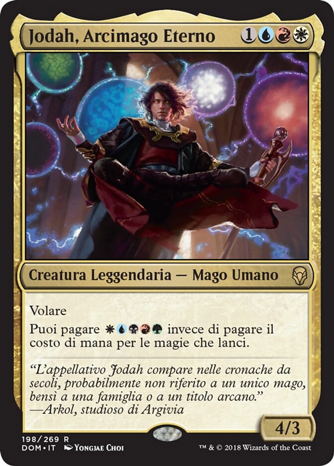 Jodah, Arcimago Eterno