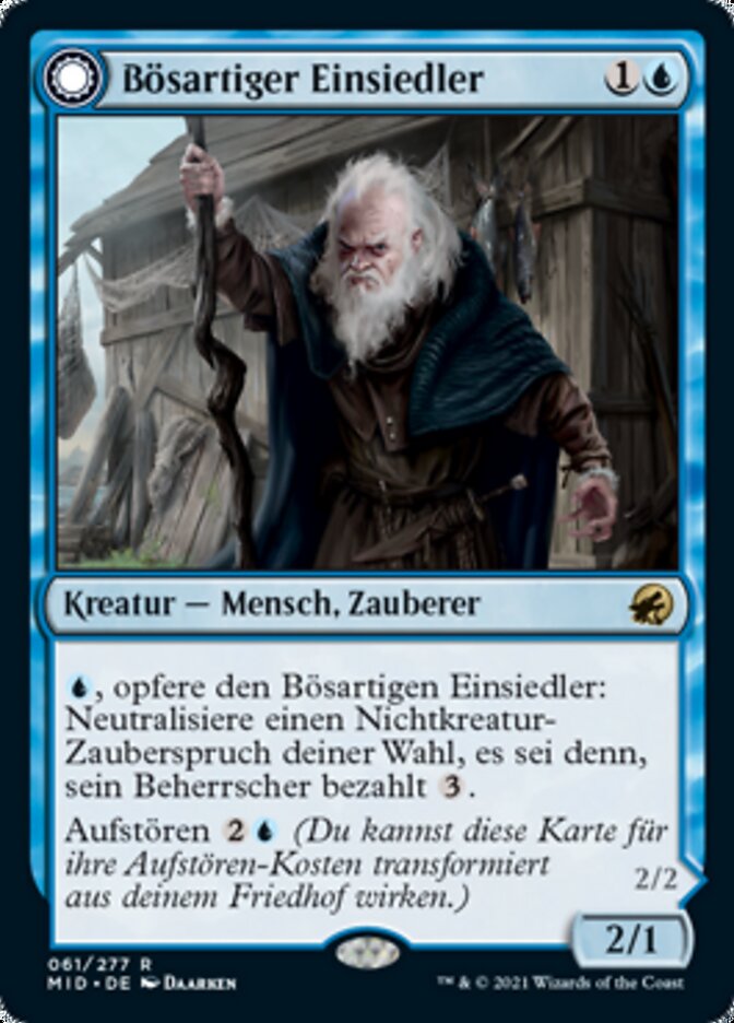 Malevolent Hermit // Benevolent Geist