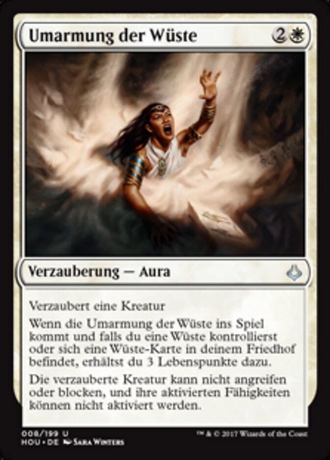 Umarmung der Wüste