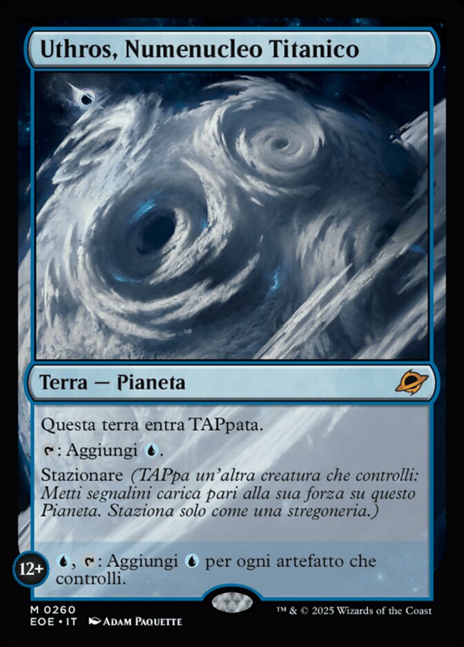 Uthros, Numenucleo Titanico
