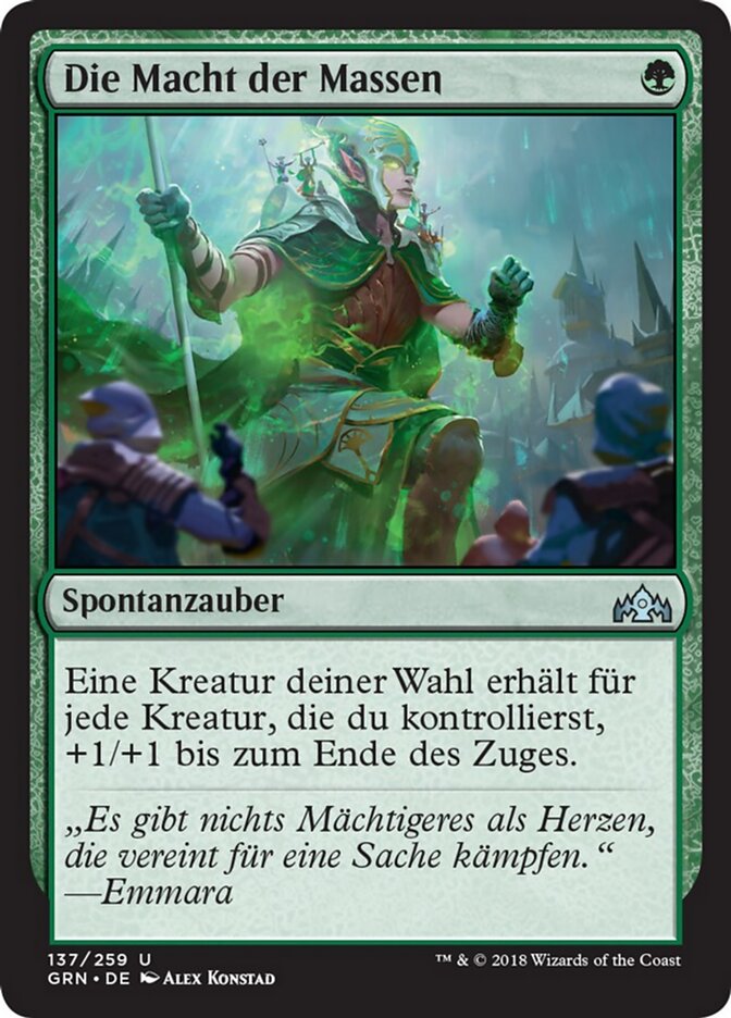 Die Macht der Massen