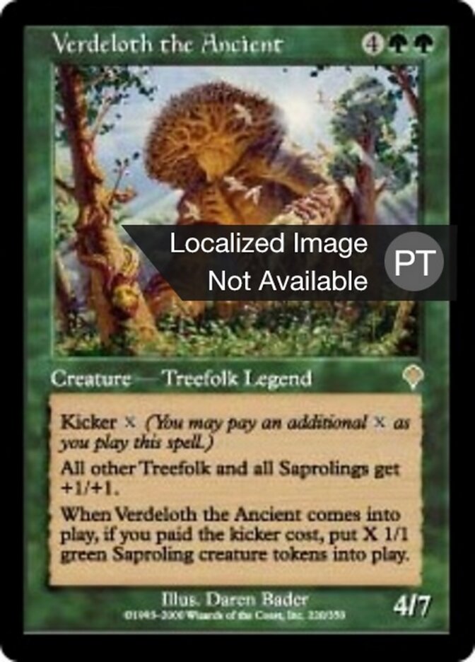 Verdeloth, o Antigo