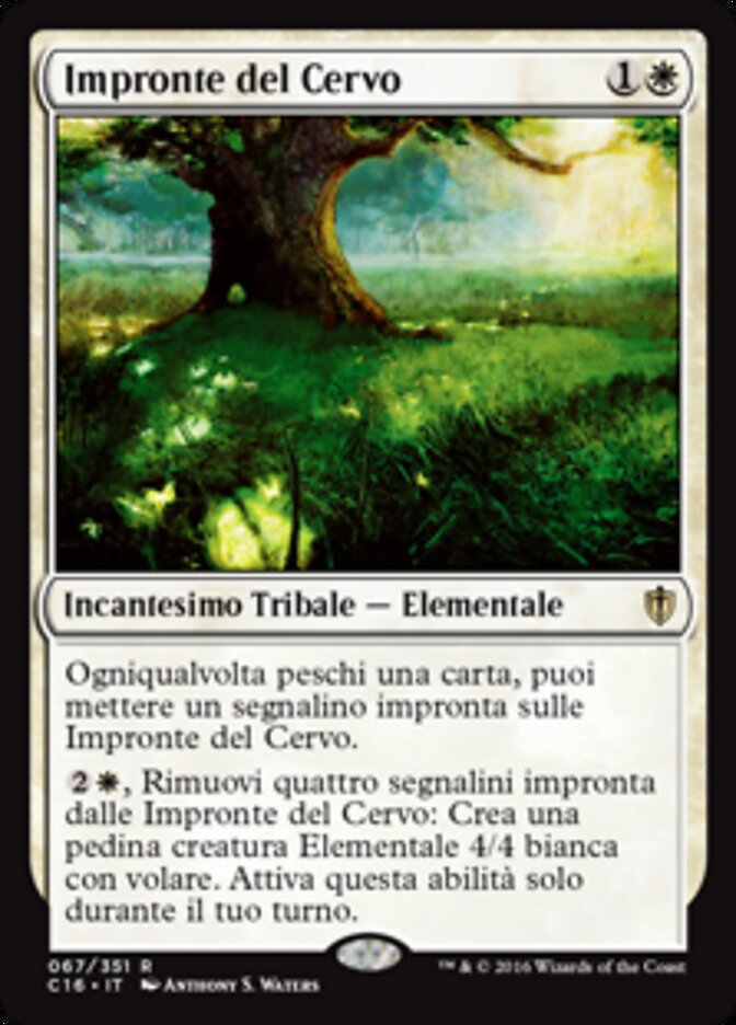 Impronte del Cervo
