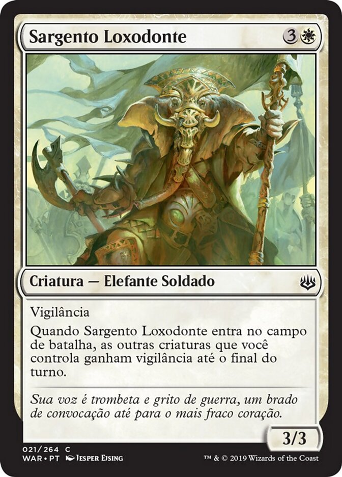 Sargento Loxodonte