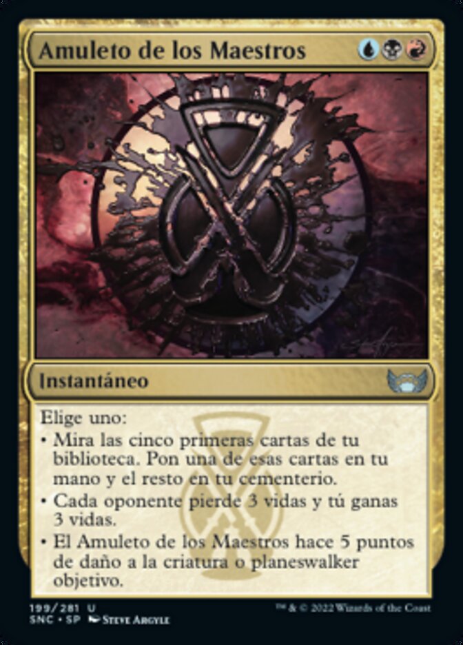 Amuleto de los Maestros