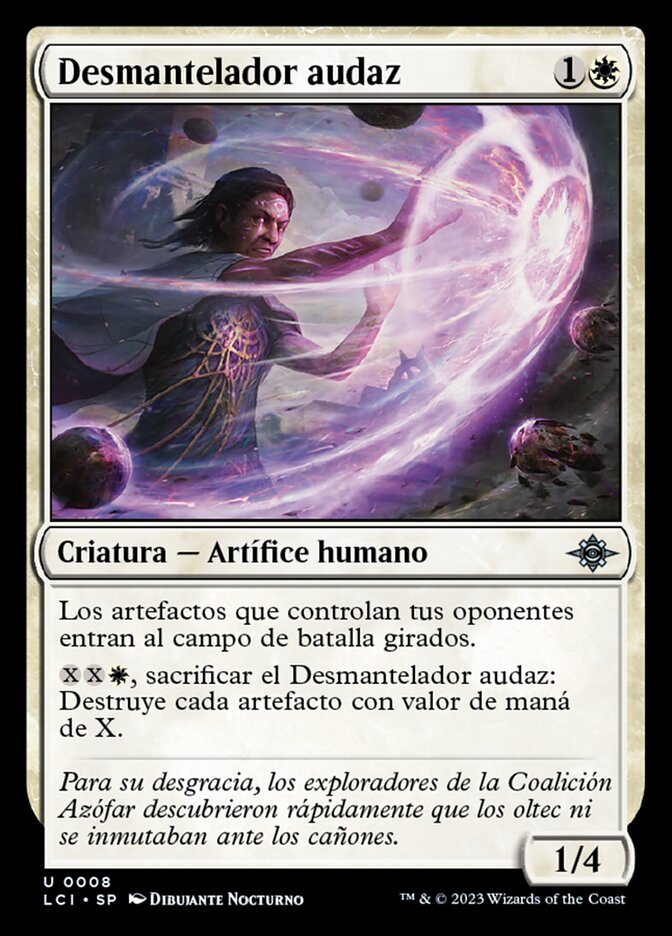 Desmantelador audaz