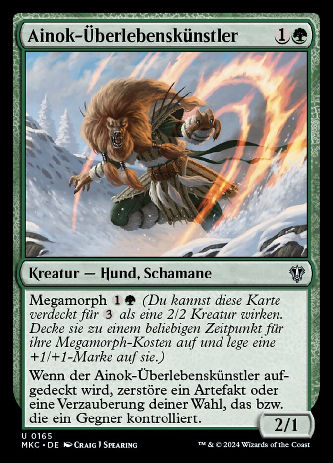 Ainok-Überlebenskünstler