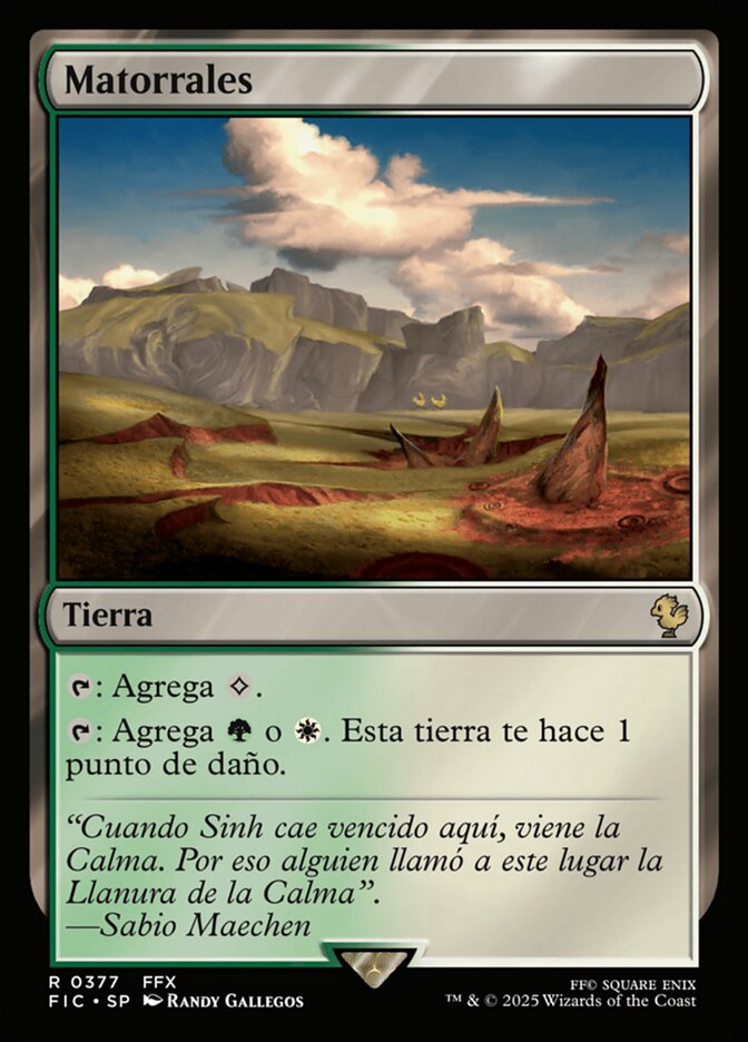Matorrales