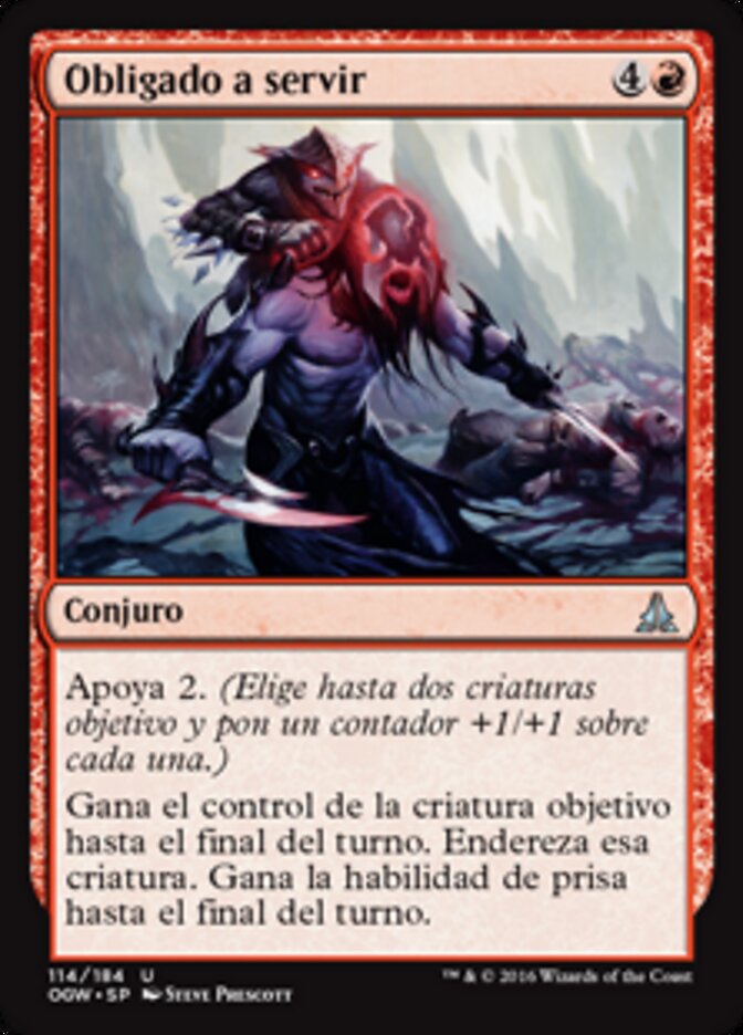 Obligado a servir