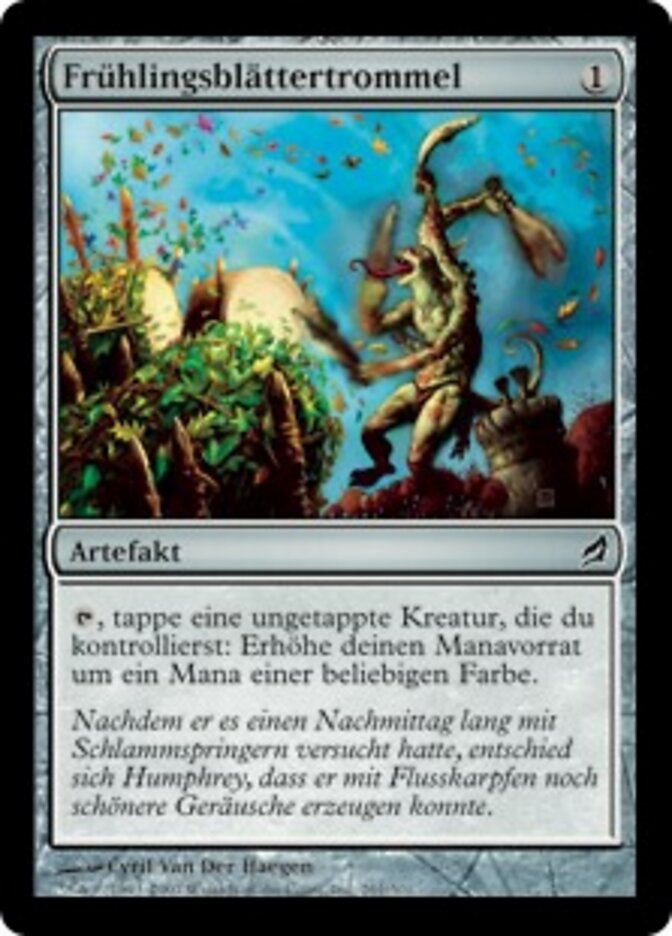 Frühlingsblättertrommel