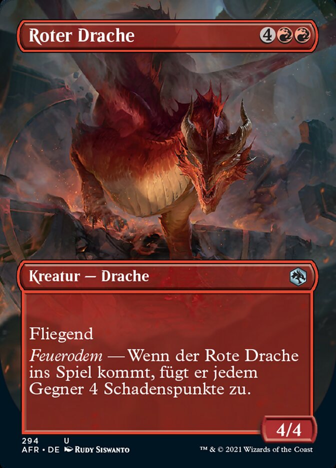 Roter Drache