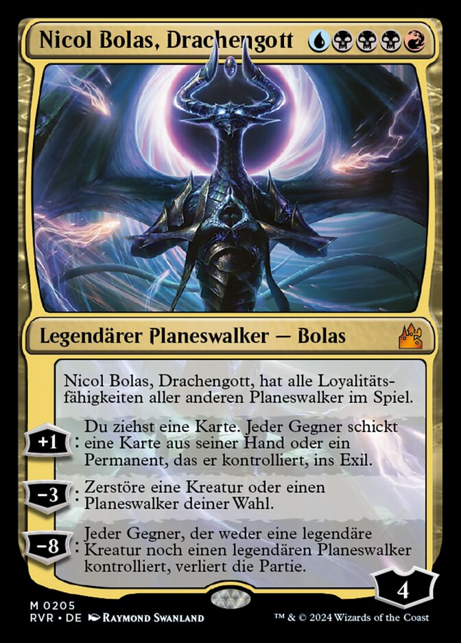 Nicol Bolas, Drachengott