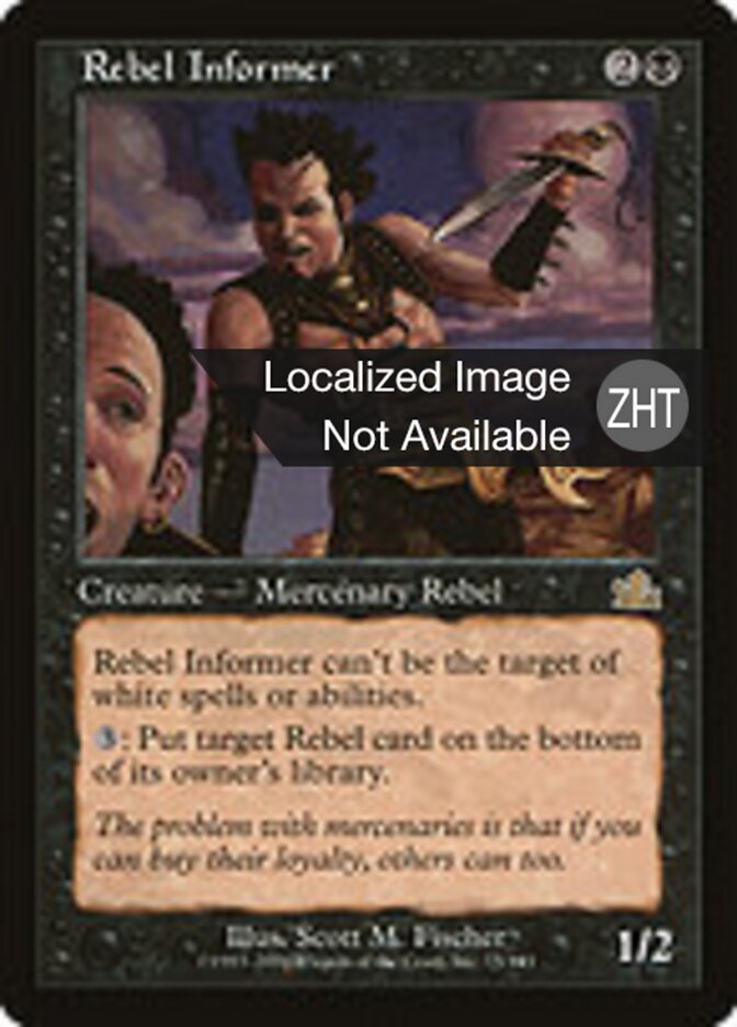 Rebel Informer