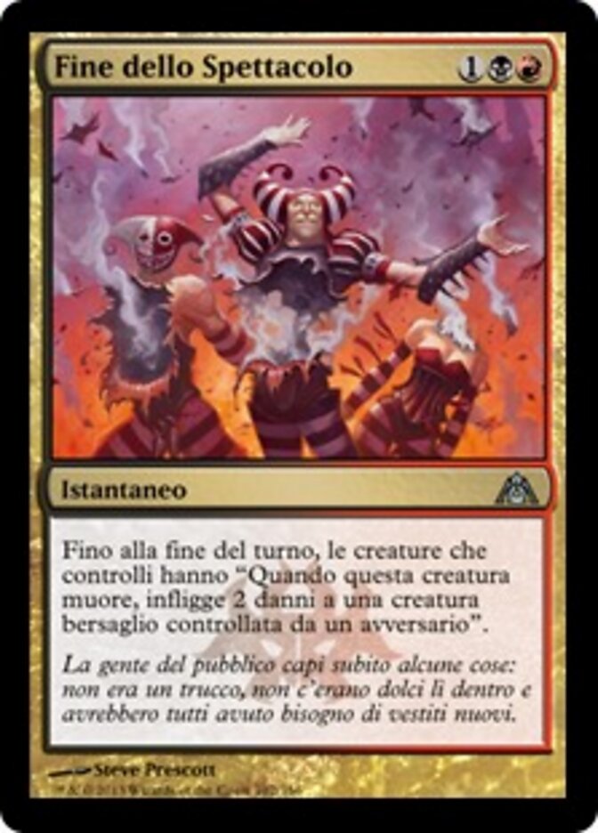 Fine dello Spettacolo
