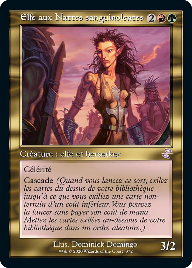 Elfe aux Nattes sanguinolentes