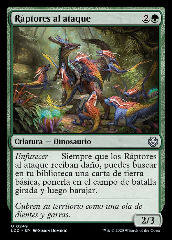 Ráptores al ataque