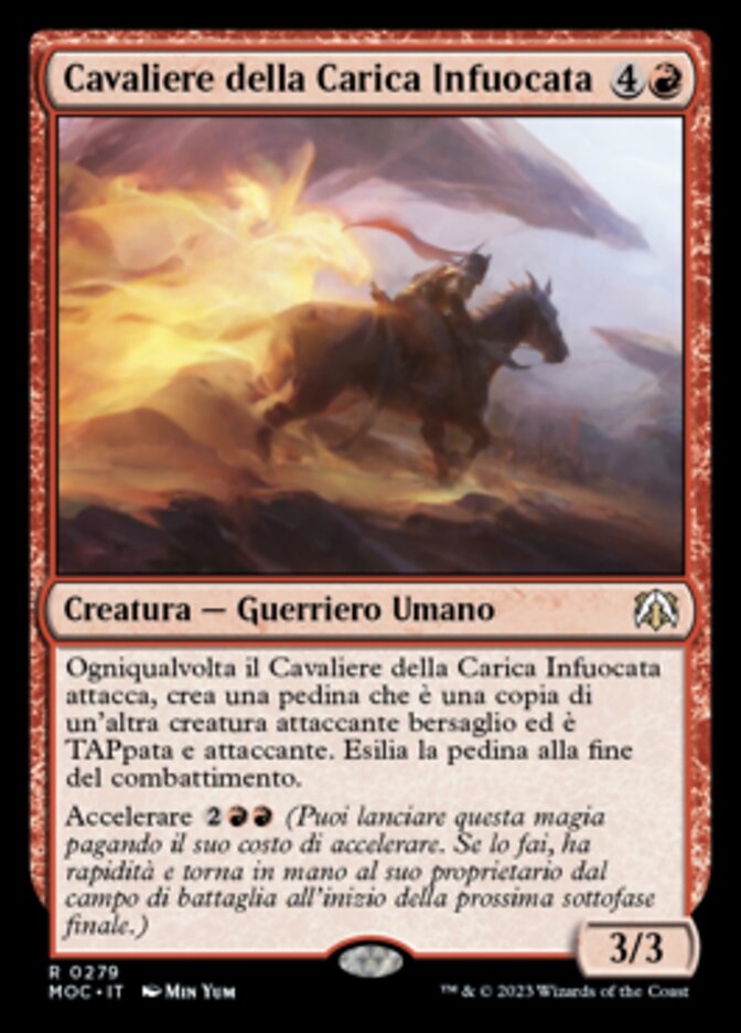 Cavaliere della Carica Infuocata