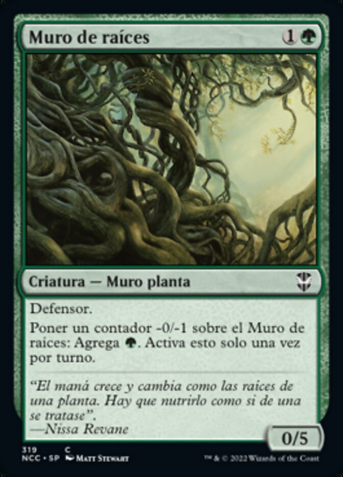 Muro de raíces