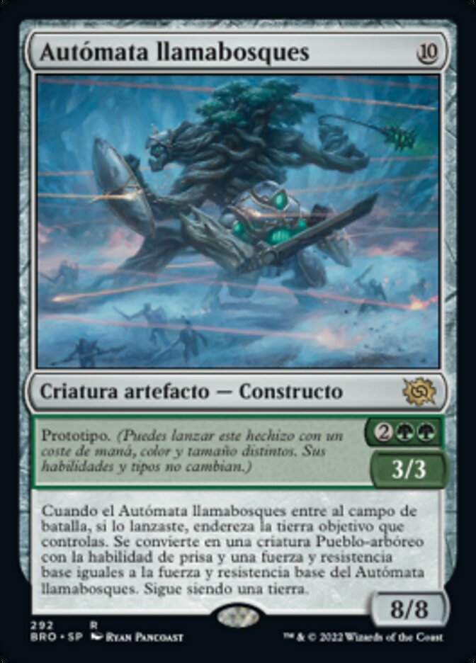 Autómata llamabosques
